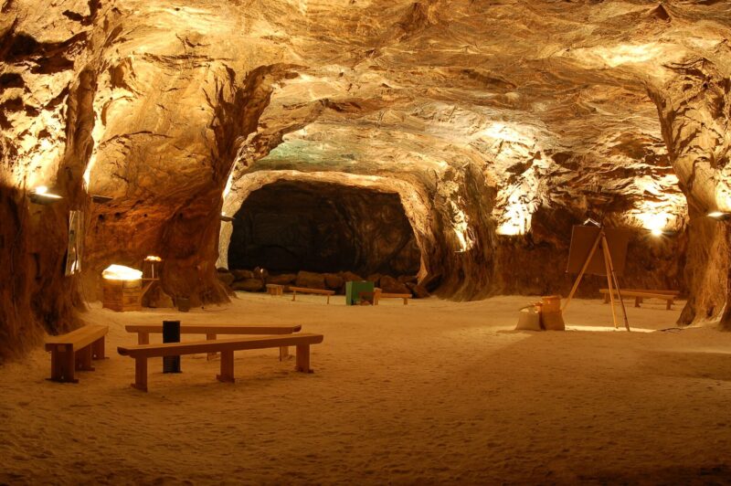 La mine de sel de Loulé pourrait devenir le siège du géoparc d’Algarvensis