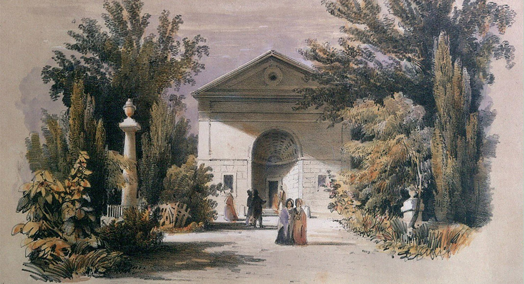 La première chapelle de 1822 