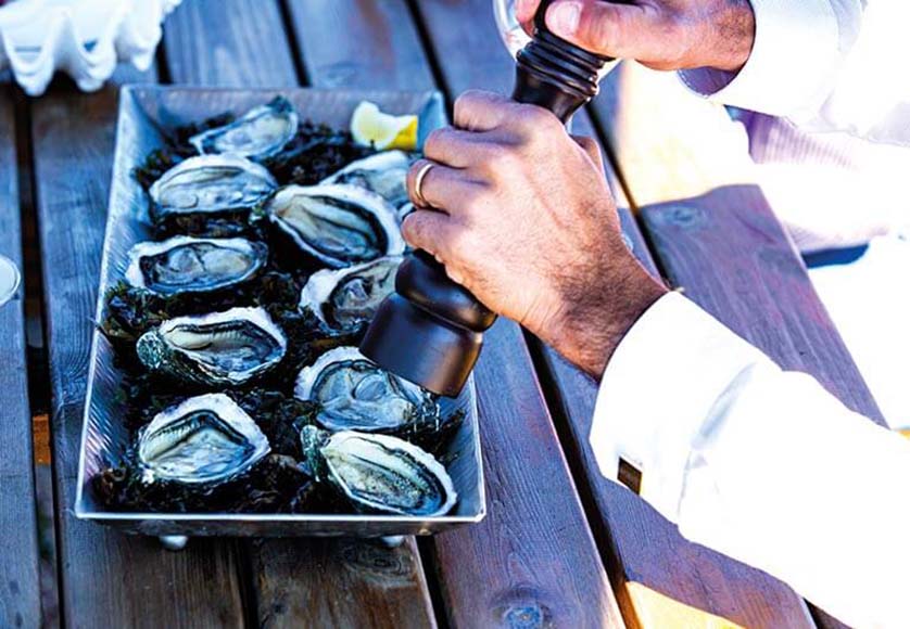 Les huîtres exquises d'Ostra Select prennent la route avec un nouveau service de restauration