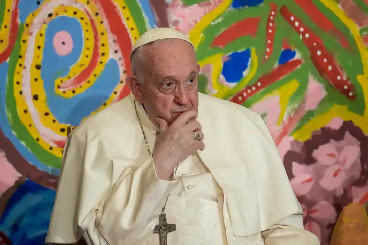 Le pape François rencontre des membres du clergé victimes d’abus sexuels