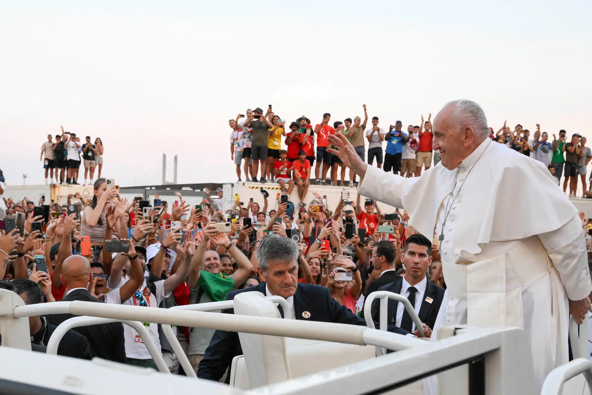 Lisbonne « la ville des rêves » restera dans la mémoire des jeunes pèlerins – Pape