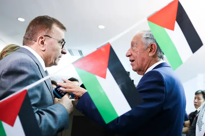 Marcelo en échange tendu avec le chef de la diplomatie palestinienne au Portugal