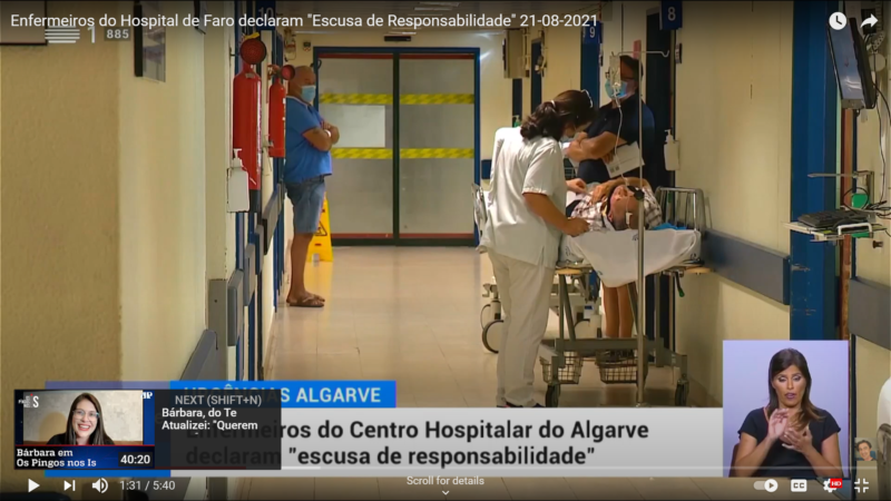 Les infirmières de l’Algarve épuisées avertissent : « nous ferons des erreurs… »