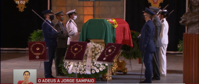 Mentir en état: les funérailles de Jorge Sampaio se dérouleront demain à Mostério dos Jerónimos