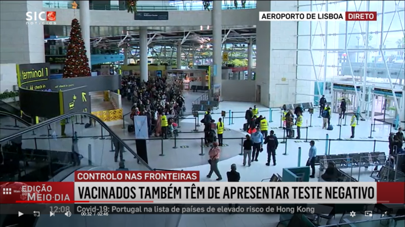 Plus de 1 400 passagers et 38 compagnies aériennes amendes pour non-respect des règles Covid pour l’entrée au Portugal
