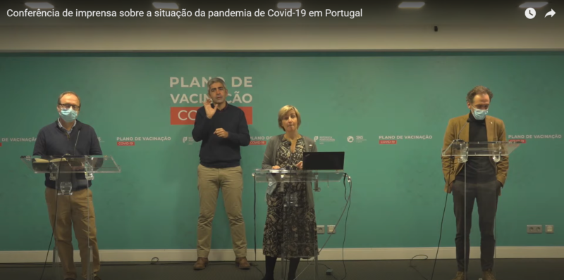 Cas Omicron au Portugal : 20 % maintenant, 50 % d’ici Noël et 80 % d’ici le 31 janvier