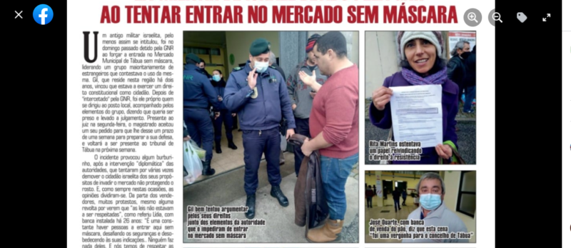 Nouvelle contestation judiciaire : un père de trois enfants se fait arrêter pour contester l’état de calamité du Portugal