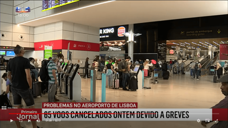« Aucune confiance dans TAP » – un écrivain retenu dans le dernier chaos de l’aéroport de Lisbonne