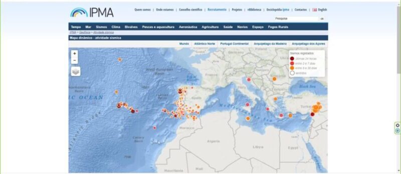Les tremblements de terre aux Açores « sur la même ligne » que les tremblements de terre en Turquie/Syrie