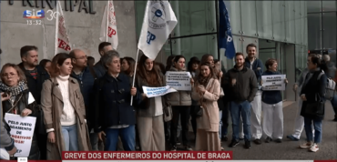 Les infirmières de l’hôpital de Braga organisent une grève de deux jours