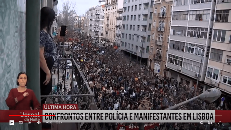 Des dizaines de milliers de personnes manifestent contre la crise du logement “impossible” au Portugal