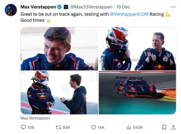F1 : Max Verstappen teste Ferrari à Portimão