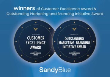 SandyBlue récompensé aux Algarve Business Awards