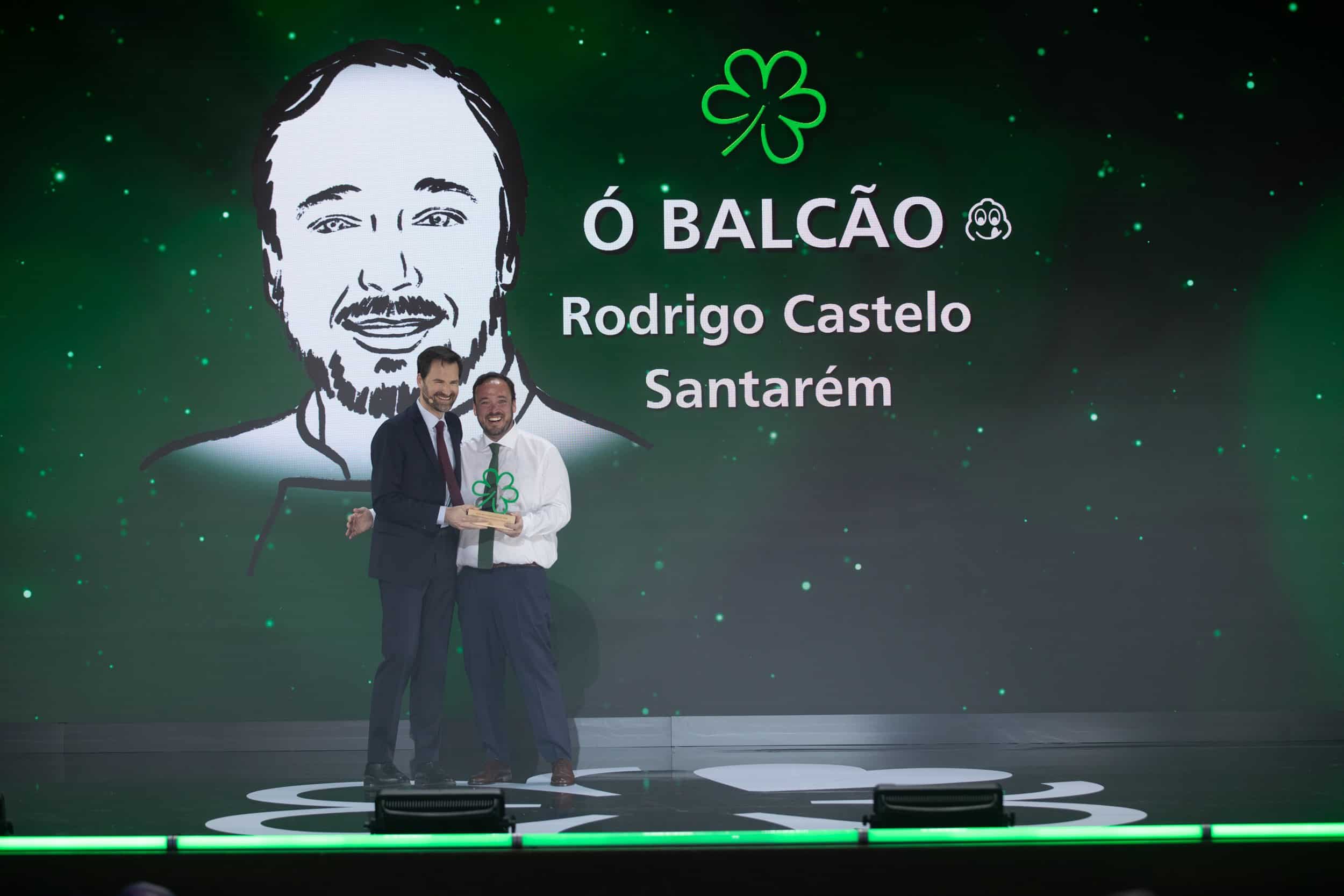 Le chef Rodrigo Castelo reçoit son étoile verte Michelin