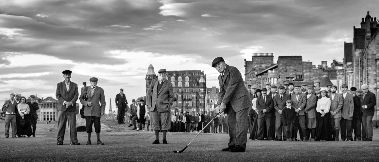 David Yarrow, "La patrie du golf"2022. Avec l'aimable autorisation de l'artiste et de In The Pink, Loulé