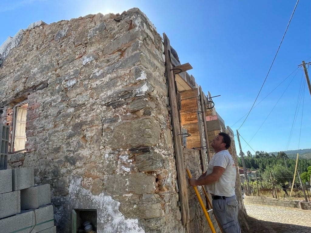 Vale Porco, les travaux de reconstruction ont déjà commencé