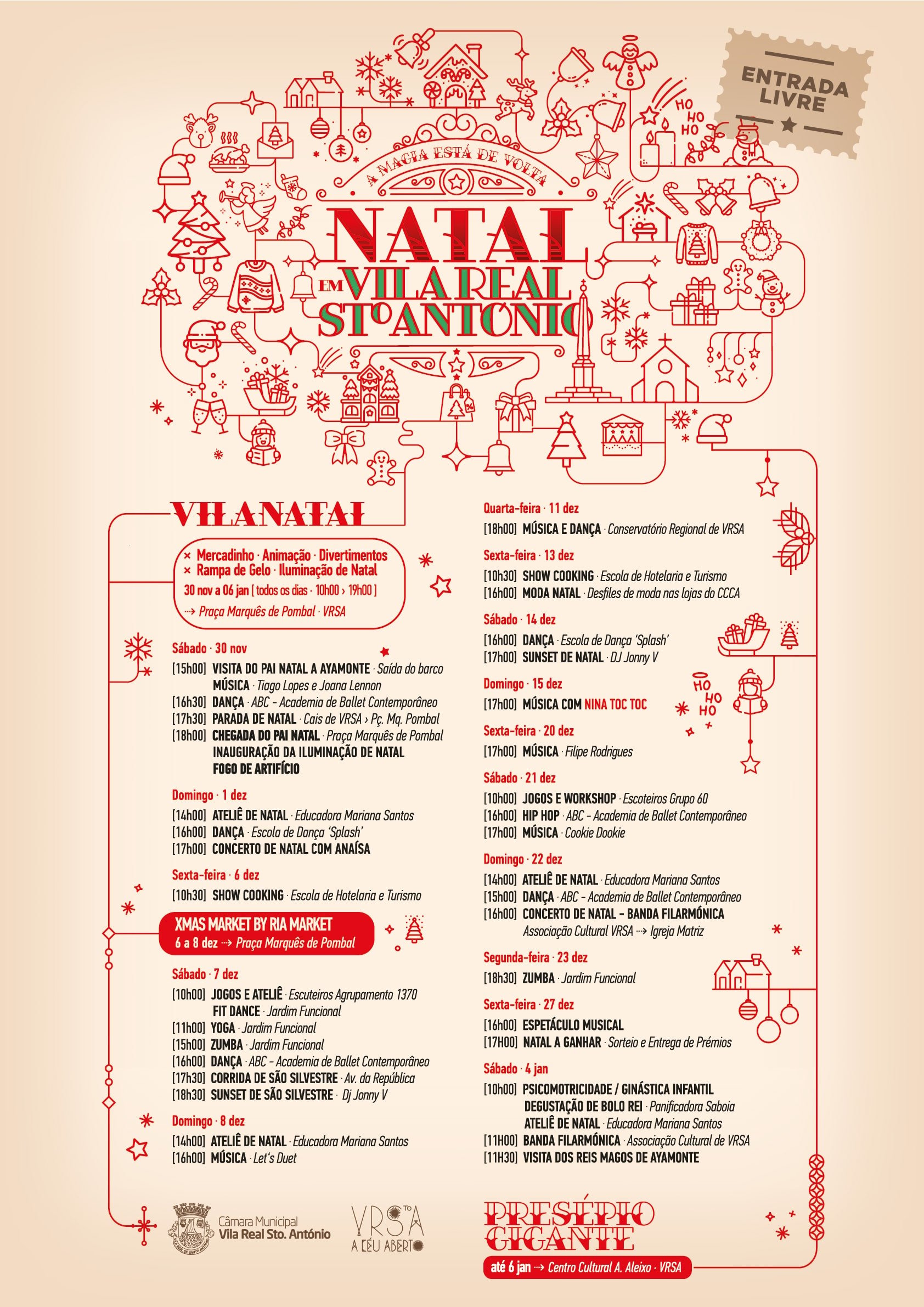 Programme VRSA de Vila Natal