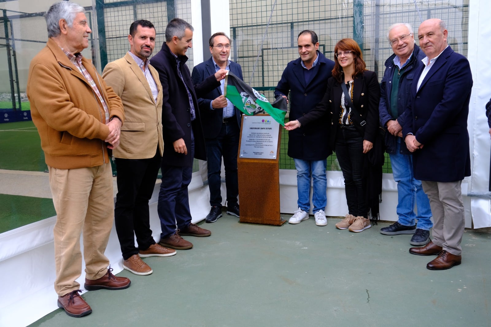 Des courts de padel couverts inaugurés à São Brás de Alportel