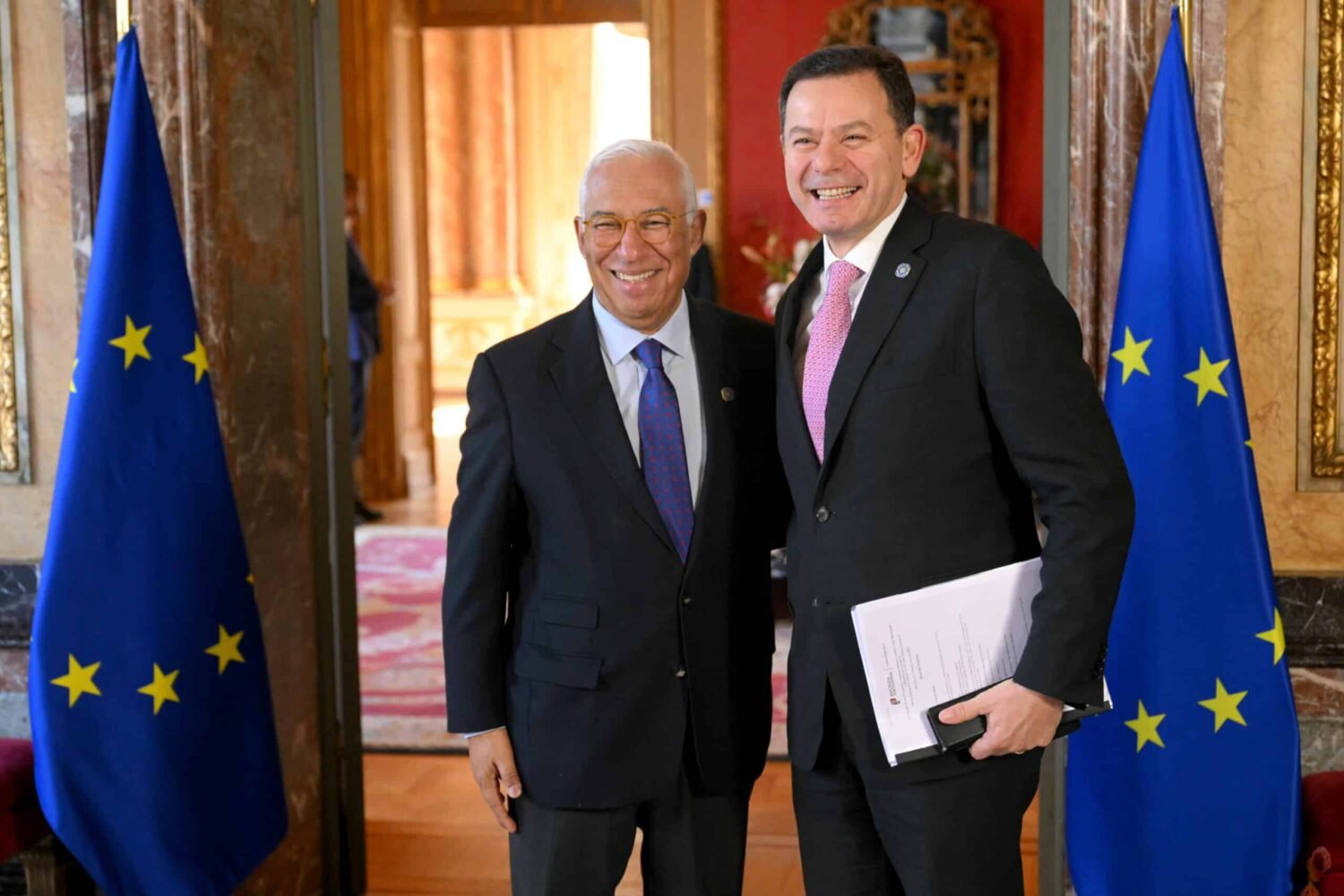 António Costa e Luís Monténégro février 2025