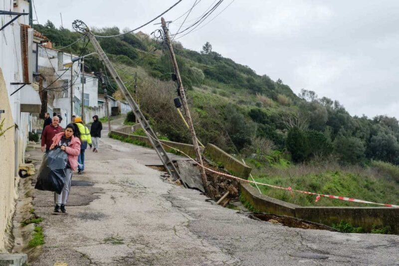 Almada : appel à l’aide face aux glissements de terrain