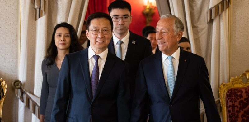 « Tranquillement tranquillement » – à peine un aperçu de la visite du vice-président chinois au Portugal