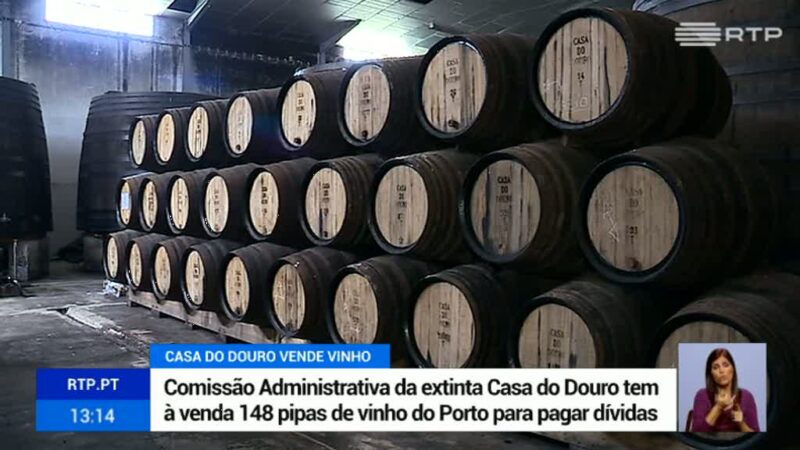 L’institut du Douro vend 26 énormes fûts de vin datant de 1934
