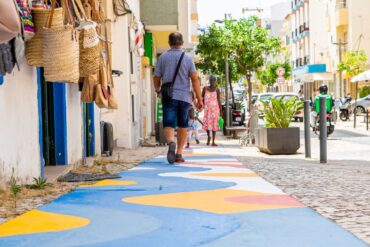 Un itinéraire accessible gagne une nouvelle vie colorée à Portimão