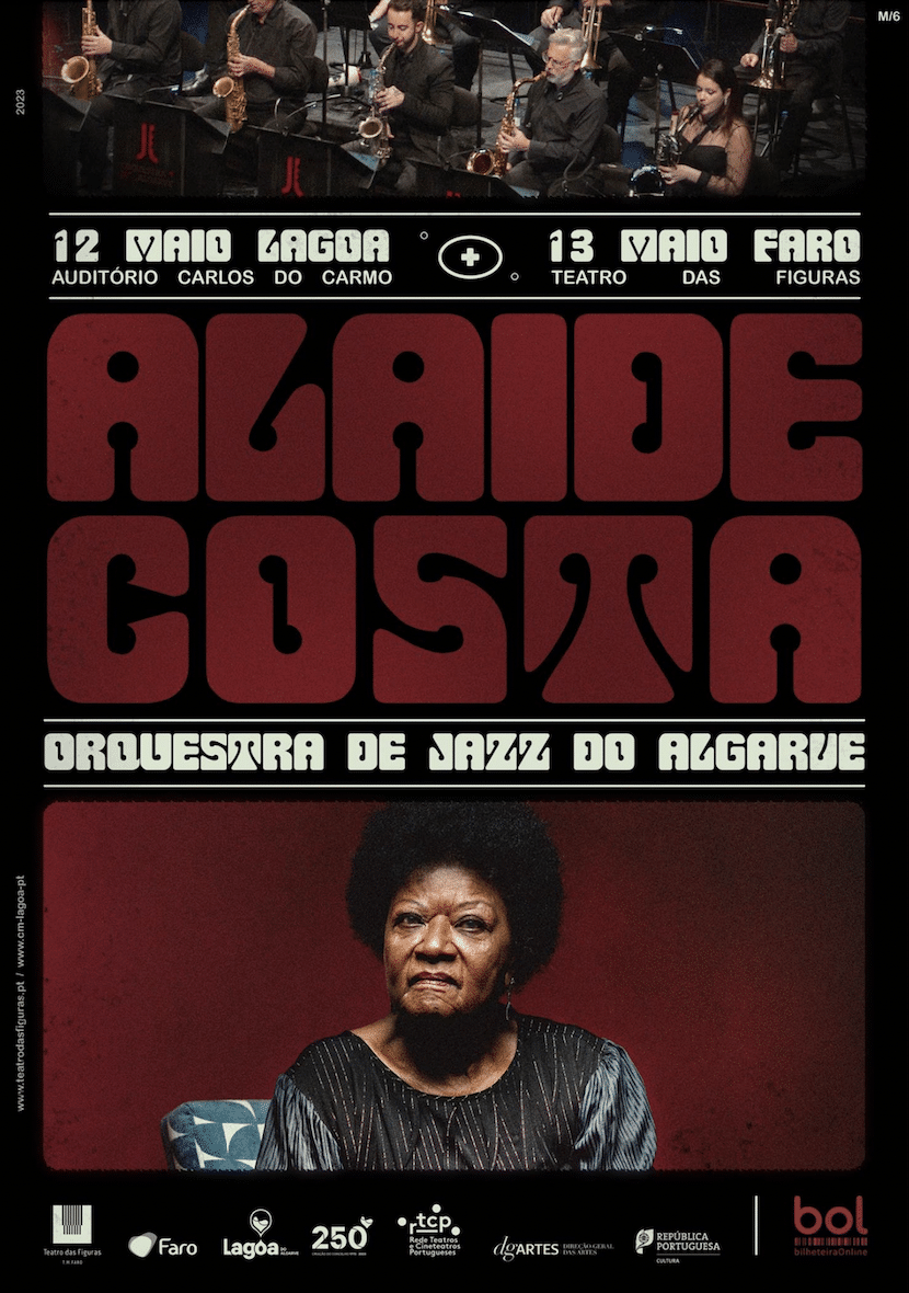 Alaíde Costa se produit avec l'Orquestra de Jazz do Algarve