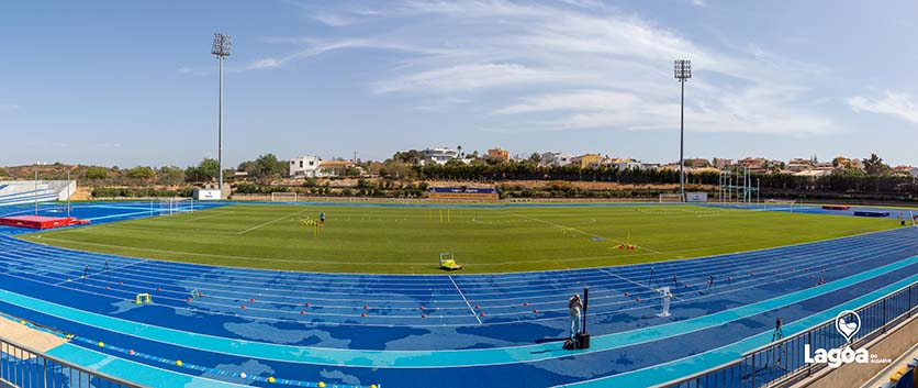 Inauguration d'une nouvelle piste d'athlétisme au stade Bela Vista de Lagoa