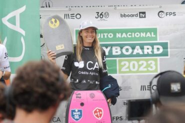 Joana Schenker revient sur le chemin de la victoire sur le circuit national de bodyboard