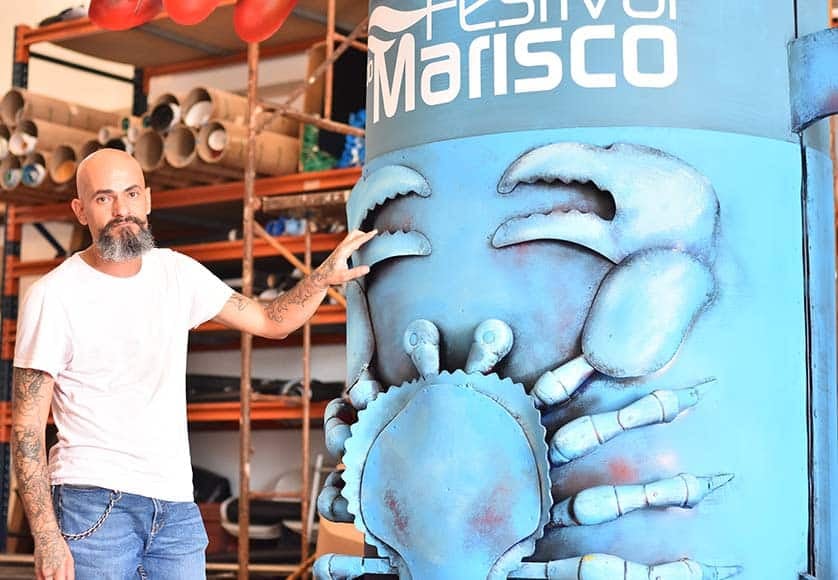 L'artiste Igor Silva et son incroyable création de fruits de mer