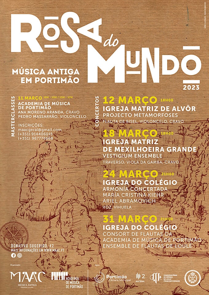Cartaz Festival Rosa do Mundo Portimão