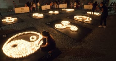 Le marché des cultures… à la lumière des bougies