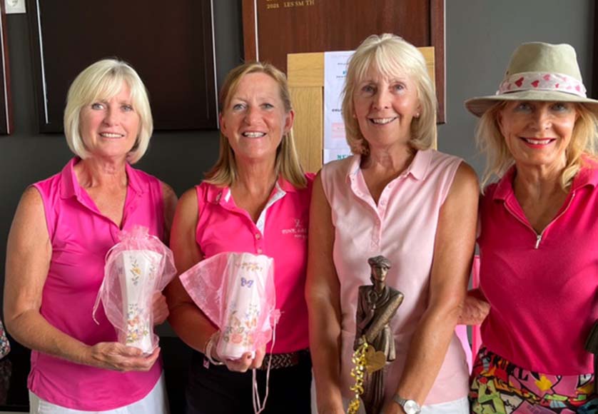 Pink Ladies Golf Day récolte plus de 4 000 € pour AOA