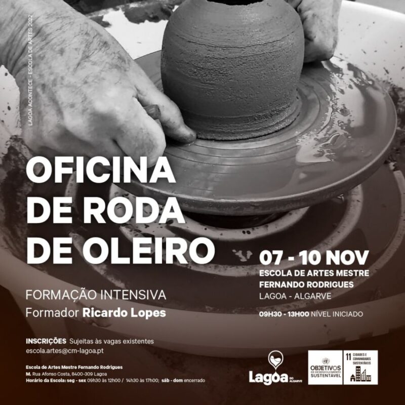 L’école d’art de Lagoa propose des cours de poterie