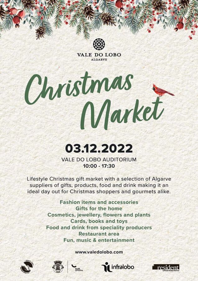 Réserve cette date! Le marché de Noël de Vale do Lobo est de retour