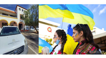 Points de collecte à Lagoa pour la campagne d’aide à l’Ukraine