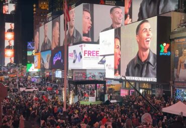 Le Portugal investit à Times Square, New York