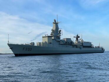La frégate navale « Bartolomeu Dias » part pour la mission de l’OTAN en mer du Nord et en mer Baltique