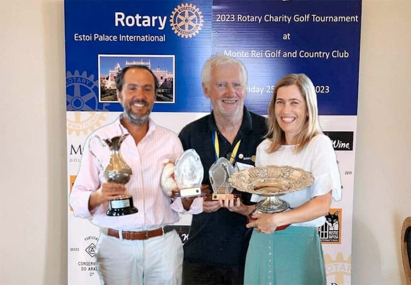 Tournoi de golf caritatif Rotary Estoi Palace 2023